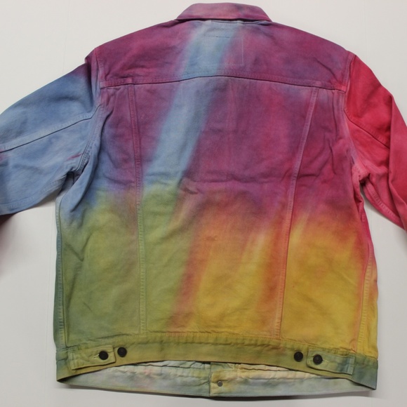Levi's Dead Head Tie Dye Trucker Jacket - 2XL - Picture 5 of 5